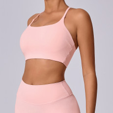 Cross-strap Yoga Sport Tank Tops GQSA-58300