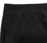 Plus Size V Neck Sleeveless Flare Pants 2 Piece Set LM-2156
