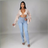 Fashion Hollow Out Jeans GSXK-SK511000