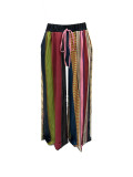 Print Multicolor Loose Wide Leg Pants GSXK-SK250301