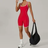 Backless Tight Yoga Sport Romper GQSA-2603