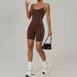 Backless Tight Yoga Sport Romper GQSA-2603