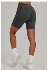 Solid Color Sport Yoga Shorts GQSA-26080