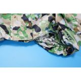 Bat Sleeve Zipper Print Coats YF-10873