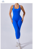 Cross Back Yoga Adjustable Shoulder Strap Jumpsuit GQSA-90107