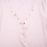 Long Sleeve Slim Two Piece Pants Set GSZM-C25ST242