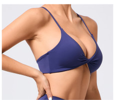 Adjustable Shoulder Strap Yoga Sports Bra GQSA-61041