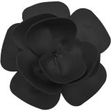 Lace Chest Flower Backless Suspender Maxi Dress BY-7513