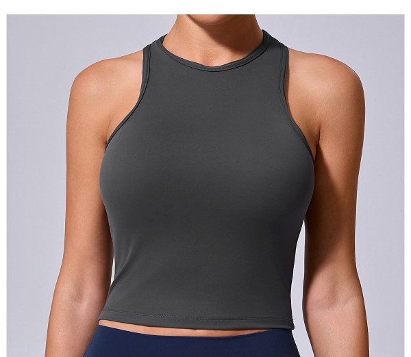 Solid Color Sleeveless Sport Tank Tops GQSA-BT095