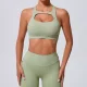 Hollow Out Tight Solid Sport Tank Tops GQSA-59520