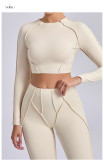 Long Sleeve Yoga Sport Tops GQSA-24129
