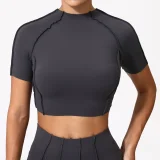 Sport Yoga Short Sleeve Tops GQSA-4510