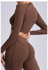 Long Sleeve Yoga Sport Tops GQSA-24129