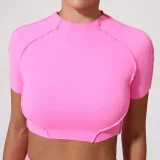 Sport Yoga Short Sleeve Tops GQSA-4510