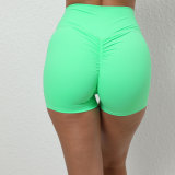 Solid Color Sport Yoga Shorts GQSA-13772