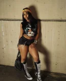 Letter Print Sleeveless Loose Tank Top GYZY-8827