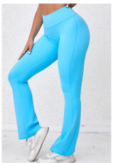 Solid Color Sport Yoga Flare Pants GQSA-SP301