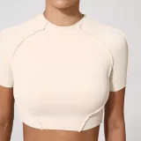Sport Yoga Short Sleeve Tops GQSA-4510