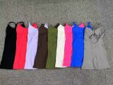Adjustable Shoulder Strap Hollowe Out Sports Romper GQSA-87045