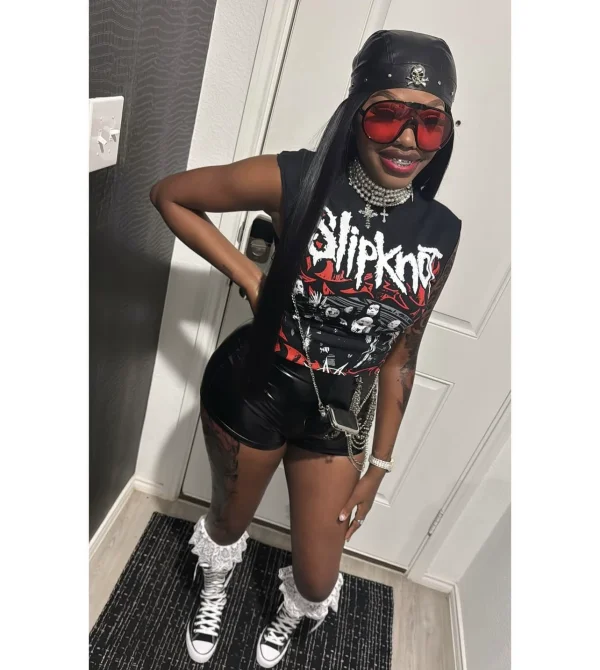 Letter Print Sleeveless Loose Tank Top GYZY-8827