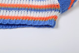 Stripe Color Block Patchwork Sweater GSLF-W25L79126
