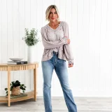 Plus Size Fashion Washed Jeans GSMF-GS8001#