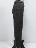 Retro Wide-leg Straight Jeans GSMF-ZC2401