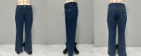 Retro Straight Loose Denim Trousers GSMF-ZC13399