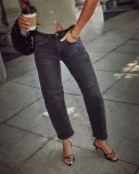 Retro Wide-leg Straight Jeans GSMF-ZC2401
