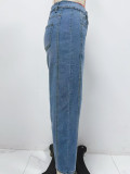 Retro Wide-leg Straight Jeans GSMF-ZC2401