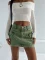 Fashion Washed Denim MIni Skirts GSMF-32013225