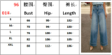 Casual High Waist Loose Wide Leg Jeans GSMF-9601#