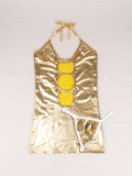 Hollow Out Tie Up Sling Mini Dress DYSC-1997