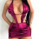 Sexy Solid Color Tight Two Piece Swimsuit DYSC-DY22A307YYB120613