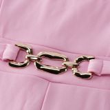 V Neck Long Sleeve Loose Jumpsuit GXYF-0493