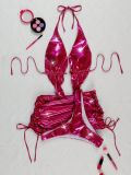 Sexy Solid Color Tight Two Piece Swimsuit DYSC-DY22A307YYB120613