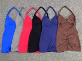 Casual Sport Backless Sport Romper GQSA-1105