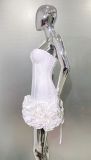 Sexy Floral Party Bandage Mini Dress GYJF-HO1901