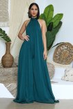 Sleeveless Chiffon Loose Backless Jumpsuit GYLY-9342