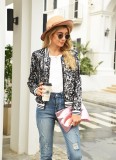 Sequin Long Sleeve Coats GYLY-9381