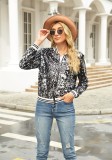 Sequin Long Sleeve Coats GYLY-9381