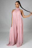 Sleeveless Chiffon Loose Backless Jumpsuit GYLY-9342