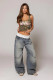 Fashion Loose Solid Color Jeans LSD-2555