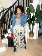 Long Sleeve Fashion Denim Coats GYLN-9317