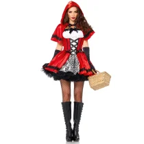 Halloween Cosplay Little Red Riding Hood Costume Dress GMMD-8079