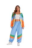 Halloween Color Block Long Sleeve Coats GMMD-8018