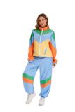 Halloween Color Block Long Sleeve Coats GMMD-8018