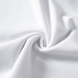 Solid Color Wrap Chest Tops GSZM-D24TP162