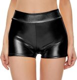 High Waist Solid Color Short DYSC-DY23A700MMB061713