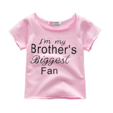 Kids Girl Letter Print T Shirt Jeans 2 Piece Set YKTZ-G06